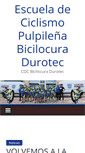 Mobile Screenshot of cdcbicilocura.es