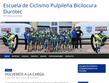 Tablet Screenshot of cdcbicilocura.es